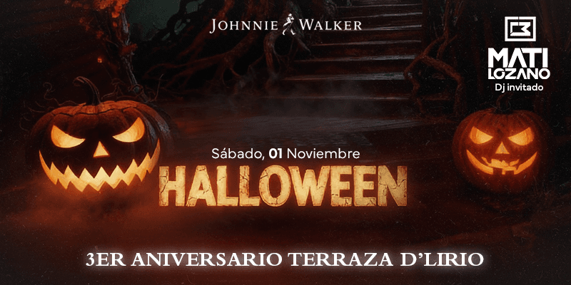 Imagen del evento Halloween Terraza D’lirio Aniversario
