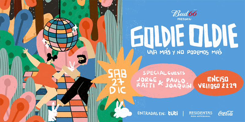 Imagen del evento Goldie Oldie: Una más y no podemos más