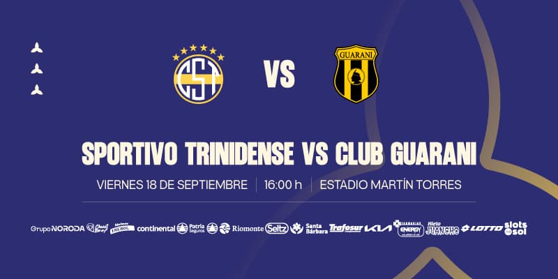 Imagen del evento Club Sportivo Trinidense vs el Club Guaraní