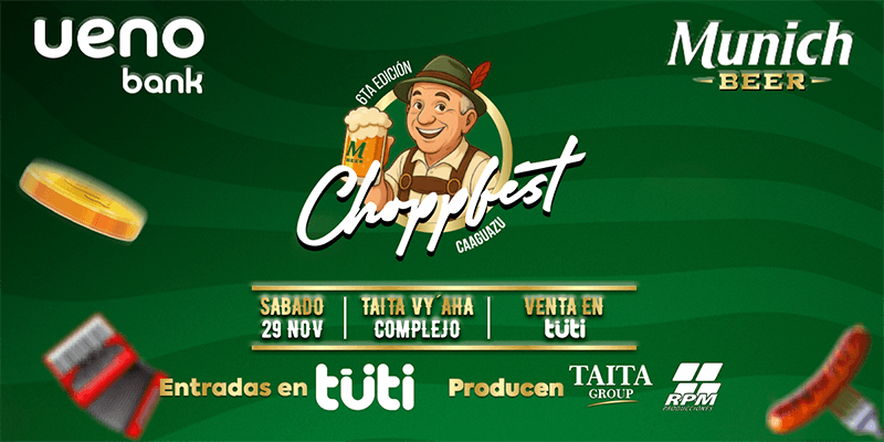 Imagen del evento Chopp Fest Caaguazú