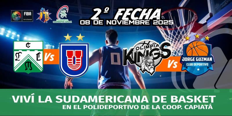 Imagen del evento LIGA SUDAMERICANA DE BASQUETBALL GRUPO E CUARTO DE FINAL