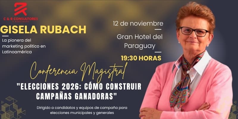 Imagen del evento Elecciones 2026: Cómo construir Campañas Ganadoras