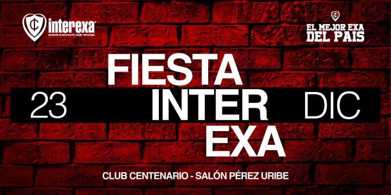 Imagen del evento Fiesta INTER EXA 2025 - 105 años