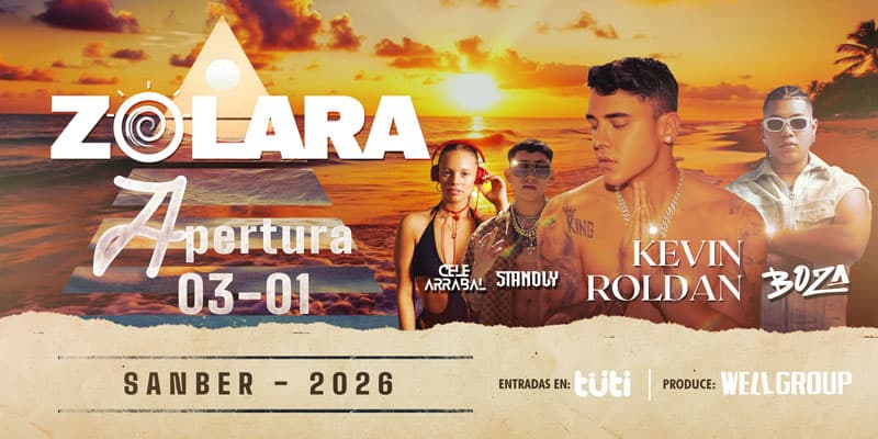 Imagen del evento ZOLARA APERTURA