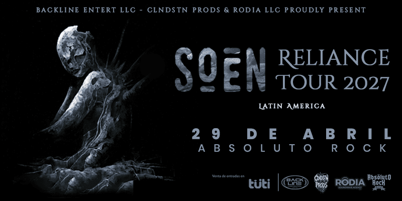 Imagen del evento Soen en Paraguay
