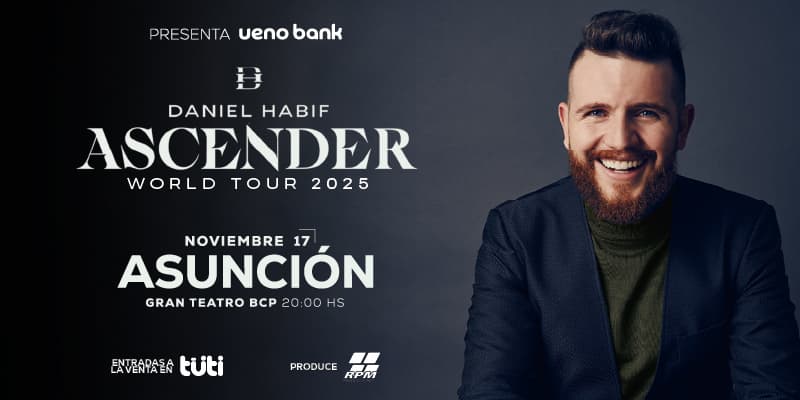 Imagen del evento Daniel Habif - Ascender World Tour 2025
