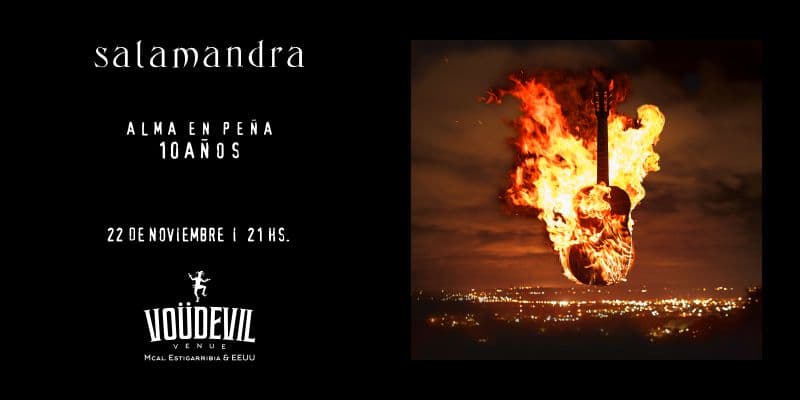 Imagen del evento SALAMANDRA - Alma En Peña 10 Años