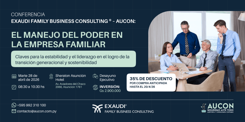 Imagen del evento EL MANEJO DEL PODER EN LA EMPRESA FAMILIAR