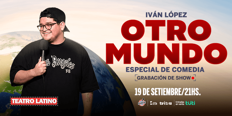 Imagen del evento Iván López “OTRO MUNDO” especial de comedia