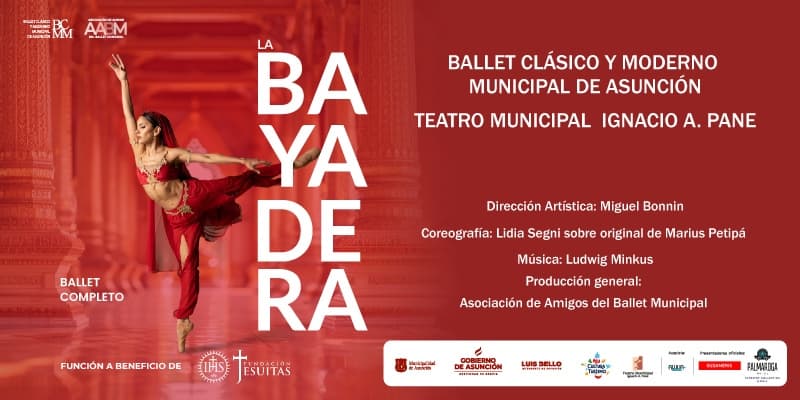 Imagen del evento Ballet La Bayadera a beneficio de la Fundación Jesuitas