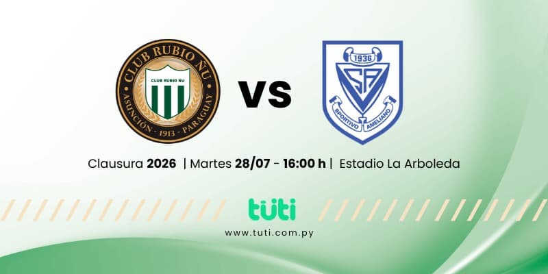 Imagen del evento Rubio Ñu vs. Sportivo Ameliano