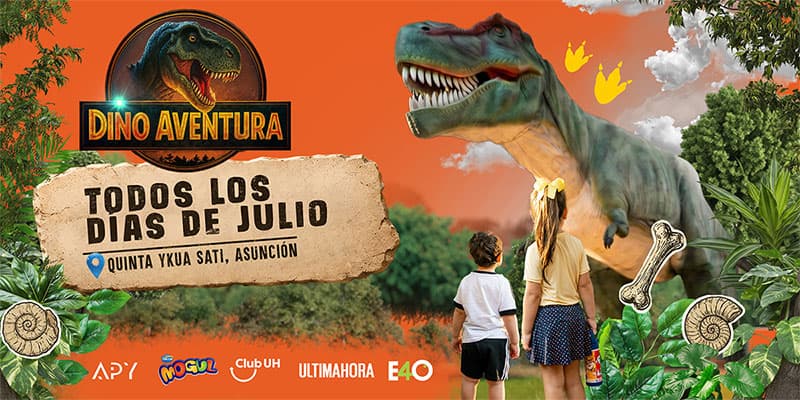 Imagen del evento DINO AVENTURA – Parque de Dinosaurios.